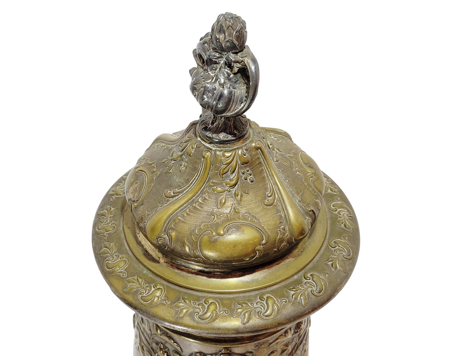 Brass Stein, German Beer Stein, Presentation Stein - 9