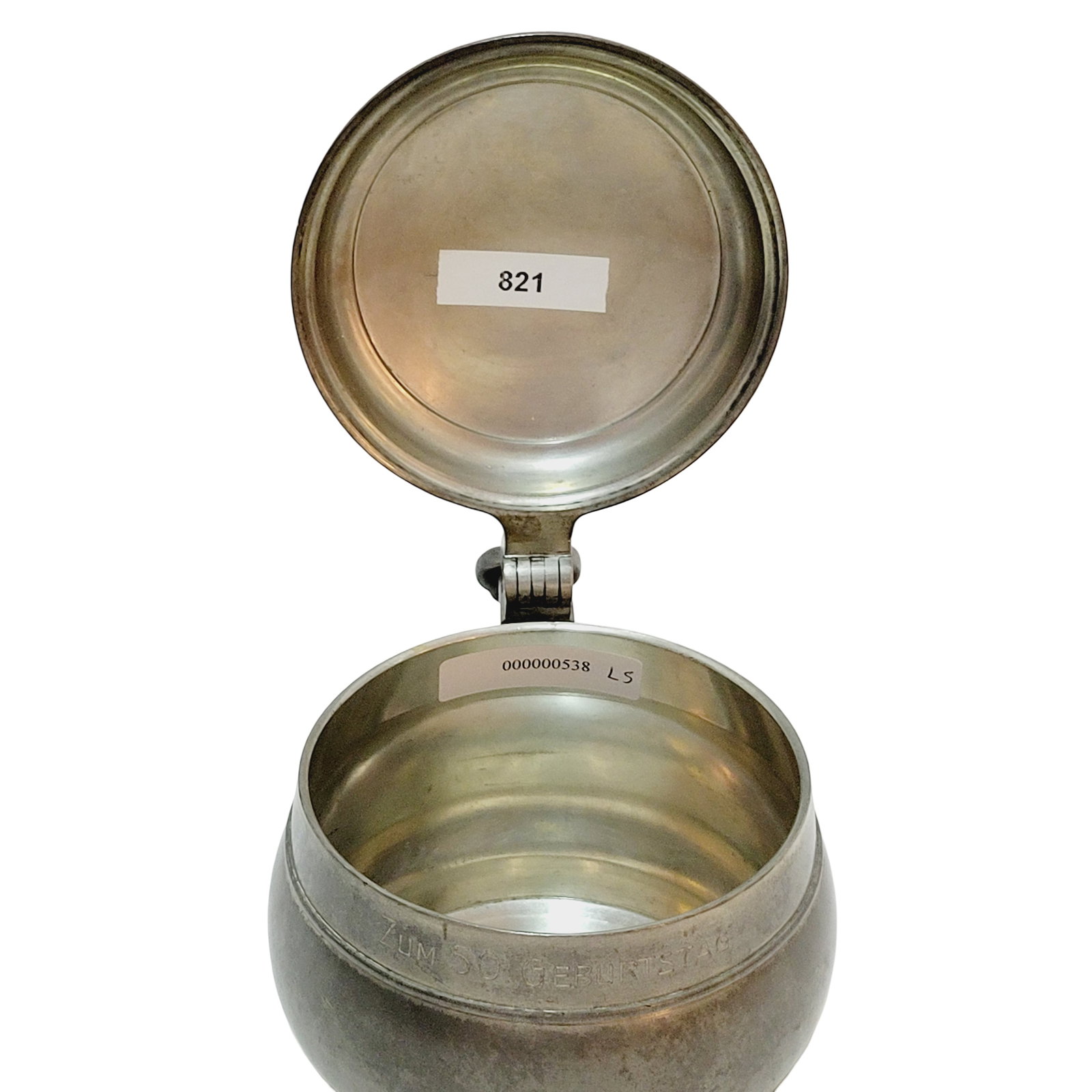 Pewter Stein, German Beer Stein, Presentation Stein - 7
