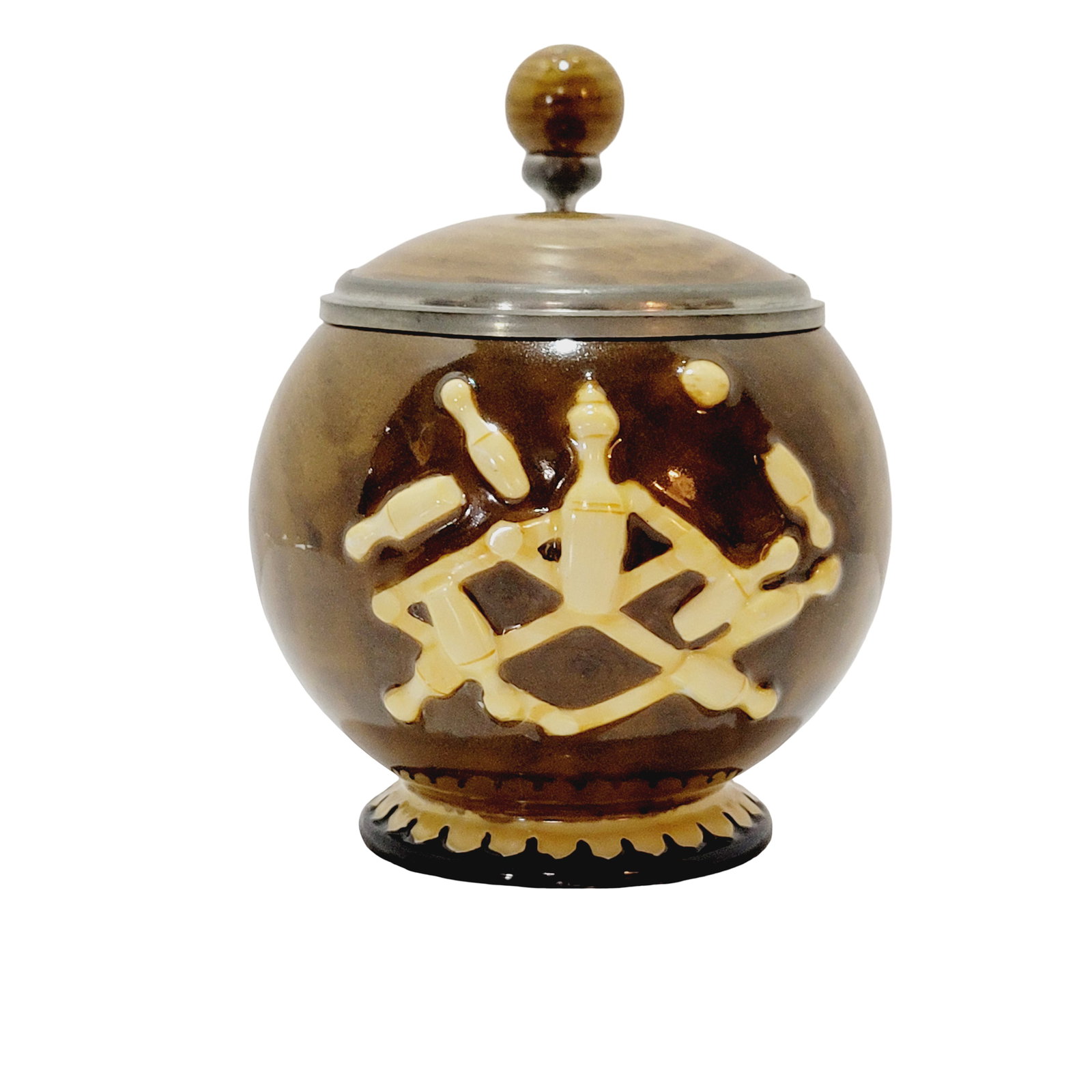 Schierholz & Sohn #4, German Character Stein, Bowling Ball (1 of 8)