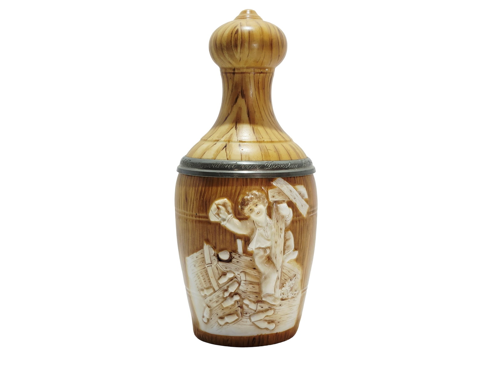 Schierholz & Sohn #3, German Character Stein, Bowling Pin (1 of 16)
