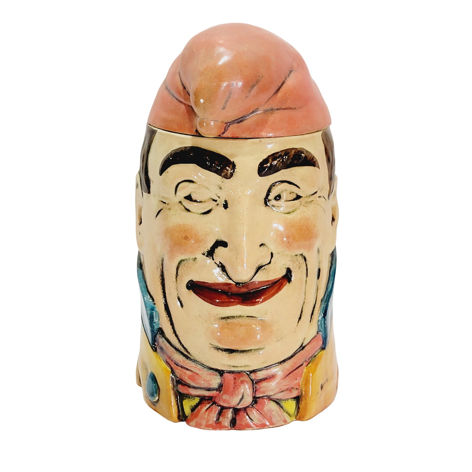 Eckert & Engler #423, German Character Stein, Man with Cap (1 of 8)