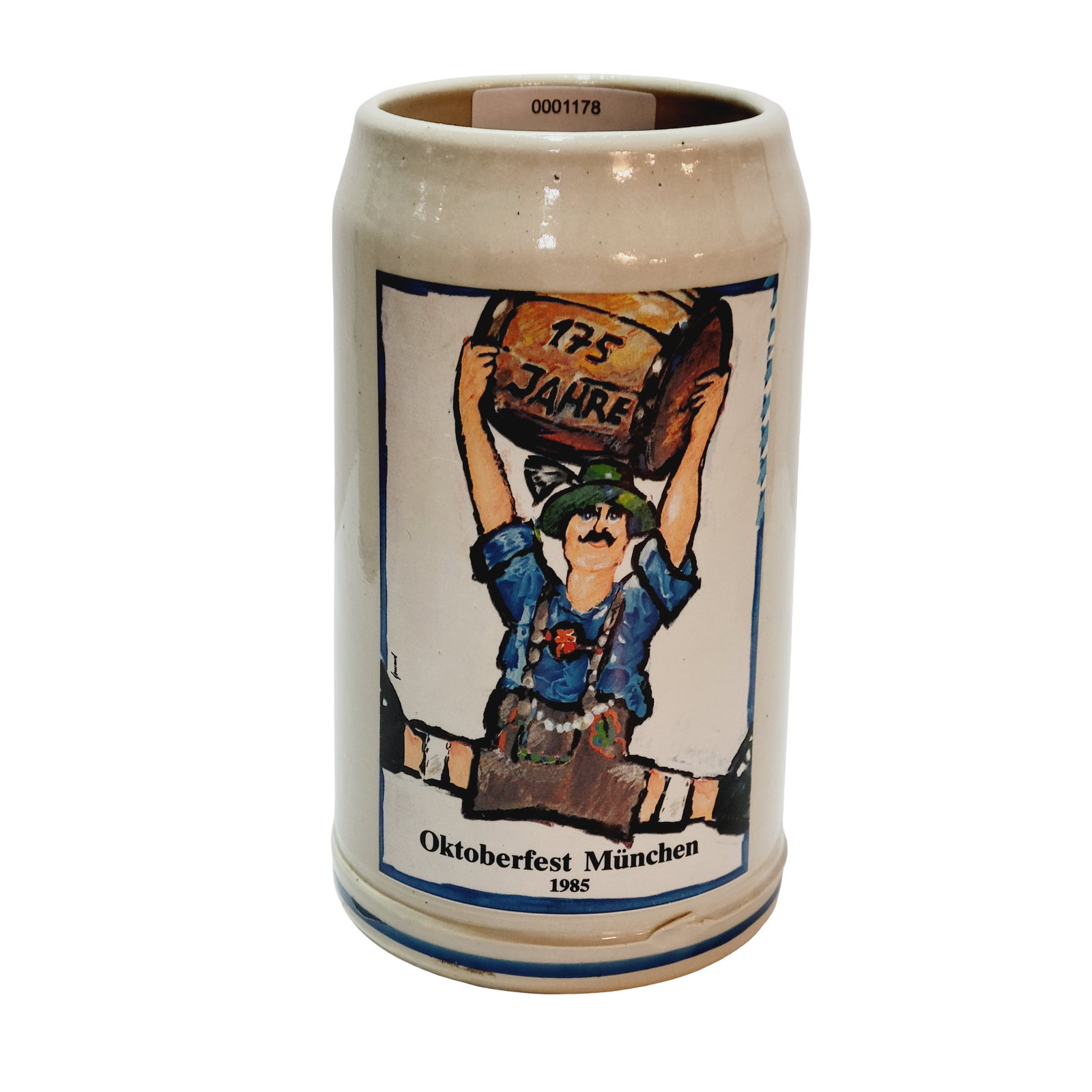 Rastal Stein, German Beer Stein, Octoberfest 1985 Munchen (1 of 8)