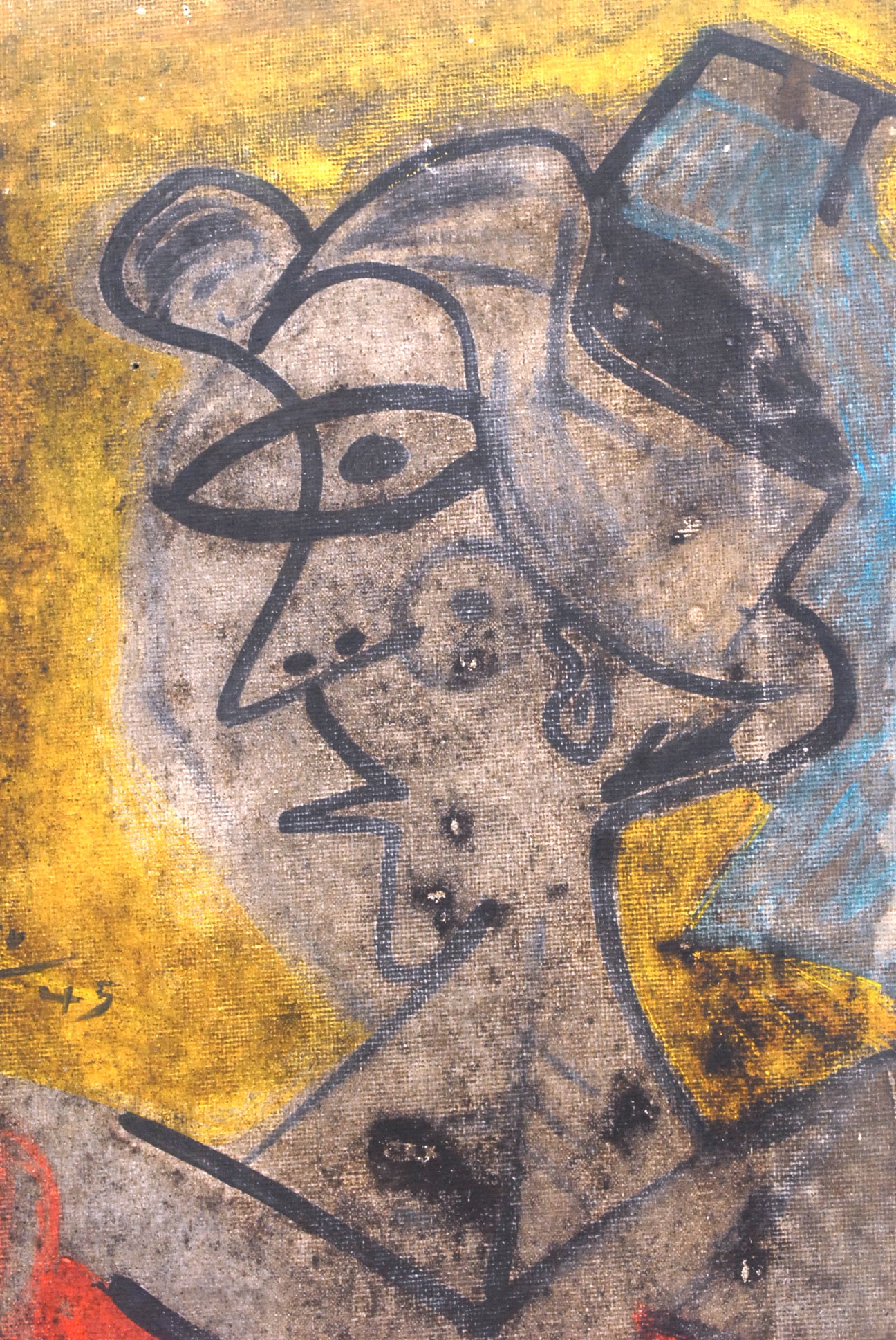 Pablo Picasso Oil on Canvas Signed 1945 with COA (1 of 10)