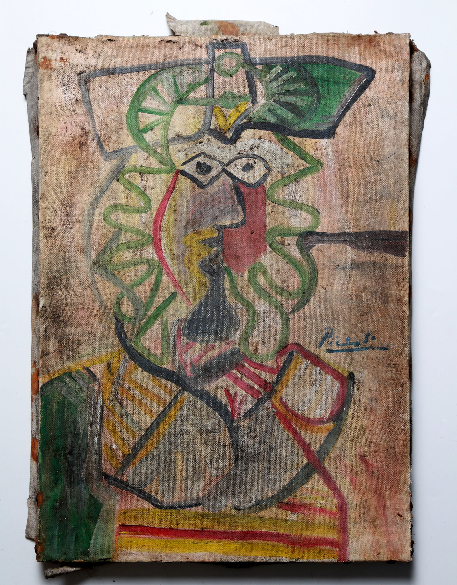 Picasso Oil Painting with COA (1 of 13)