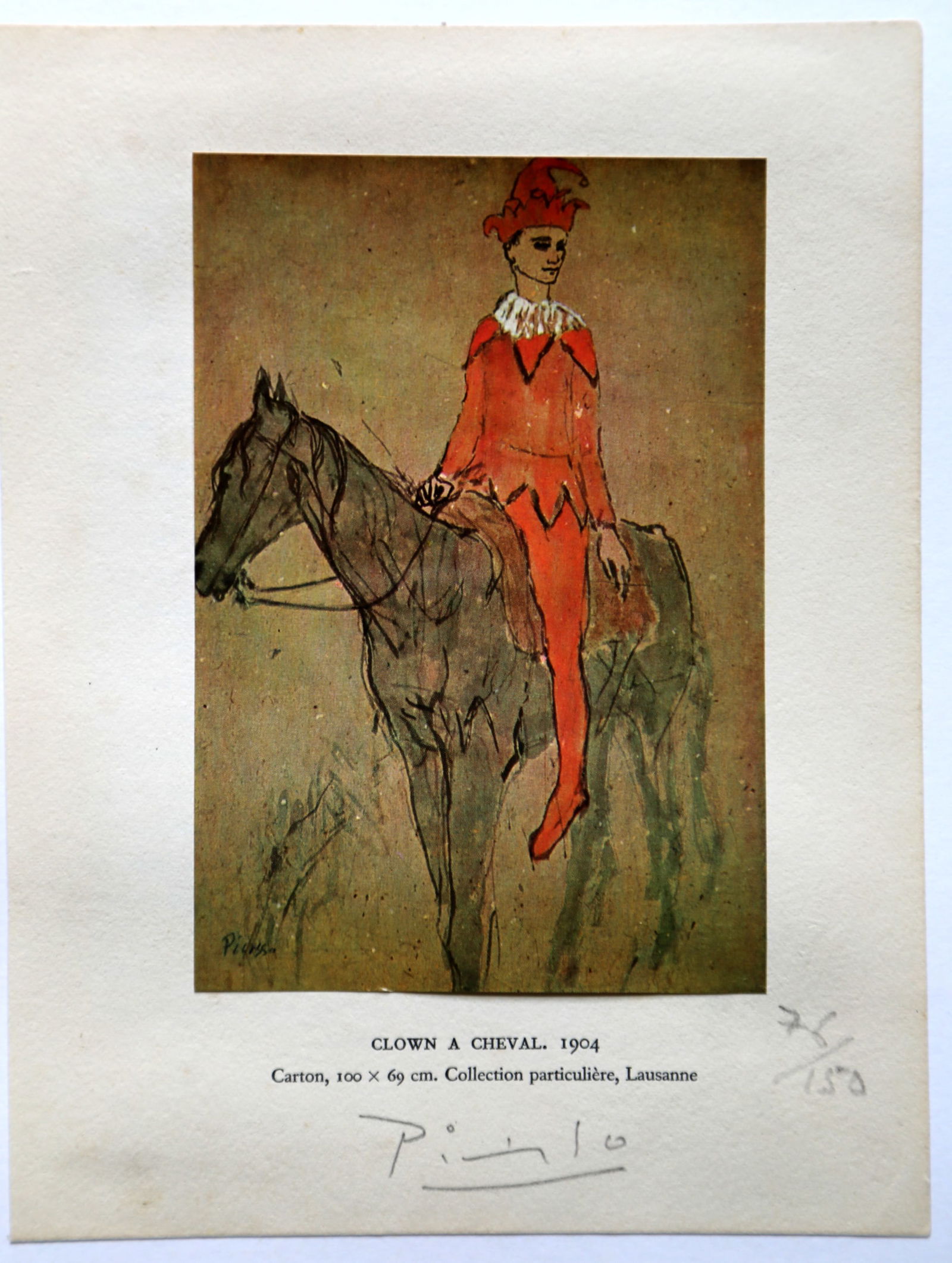 Picasso Lithograph Original Print with COA (1 of 9)