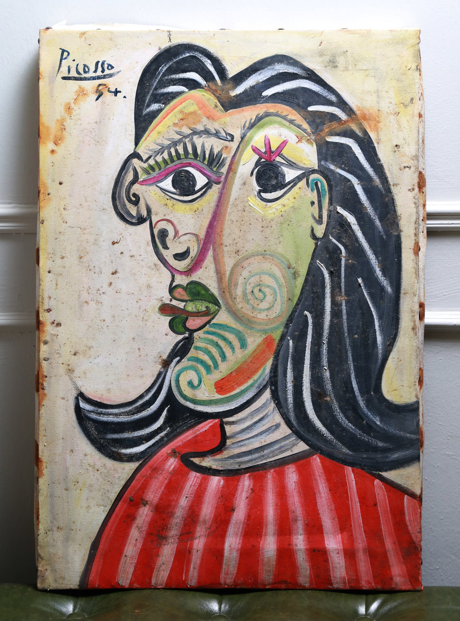 PICASSO 1954 + Original Receipt + Provenance + Price Valuation and Support document. (1 of 15)