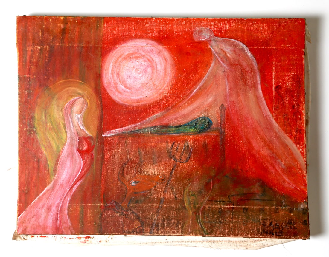 Marc Chagall Oil on canvas 1887- 1985 (1 of 4)