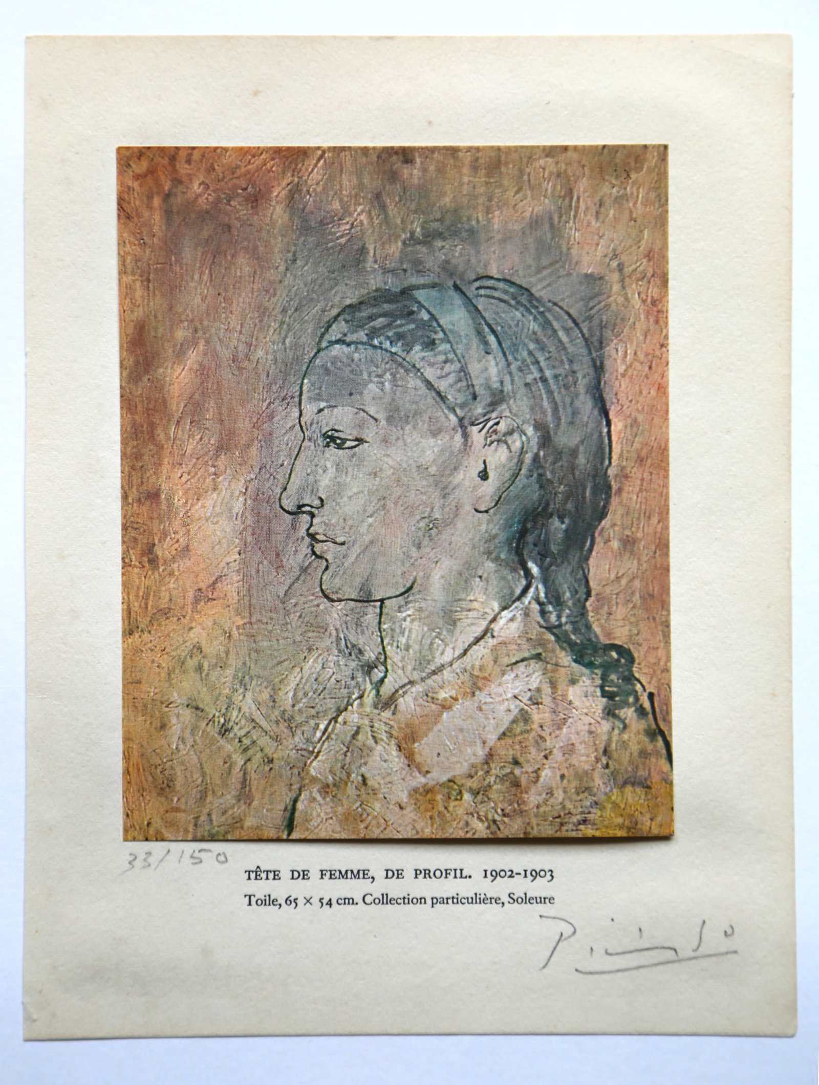 Original Picasso Lithograph Print with COA (1 of 7)