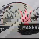 MASERATI AUTOMOBILE GAS OIL GARAGE MAN CAVE PORCELAIN SIGN