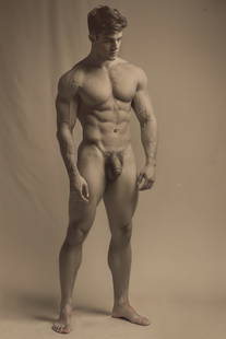 Vintage Beefcake Elegance: Custom 8"x10" Gicl?e Prints of Classic Physique Photography: Explore the mesmerizing world of vintage physique photography with our exclusive collection of custom 8"x10" gicl?e prints. Each piece captures the essence of male beauty, strength, and confidence, sh
