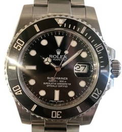 Rolex Submariner Date Black Dial Steel 116610