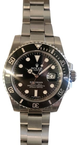 Rolex Submariner Date Black Dial Steel 116610 (1 of 8)