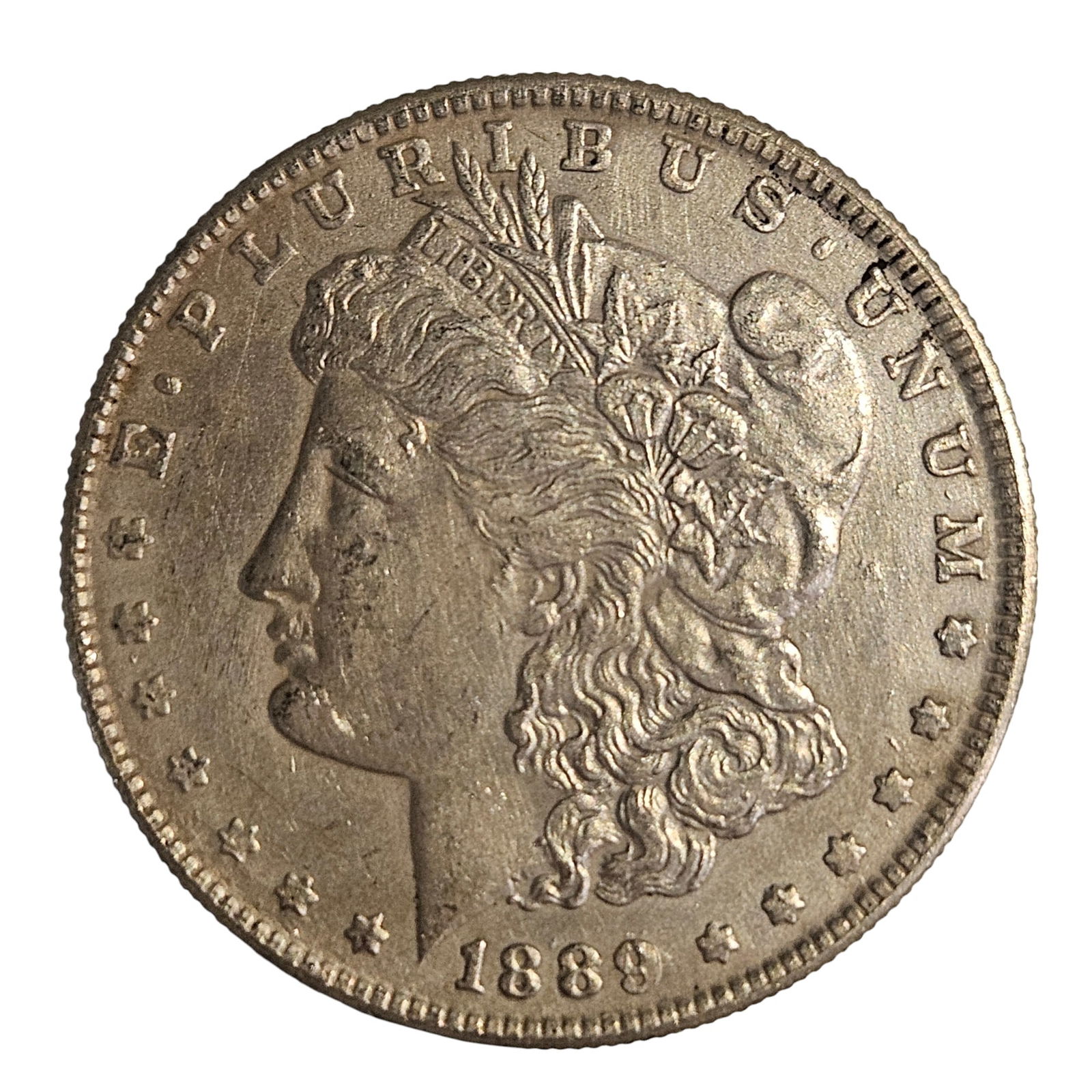 1889-CC Morgan Silver Dollar – Key Date Ghost Mint Treasure – Carson City Rarity (1 of 2)