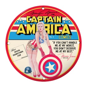 Vintage Captain America Comics Artwork: A Tribute to Iconic Americana and Pop Culture