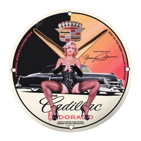 Marilyn Monroe Cadillac Edorado: A Vintage Automotive Art Piece for Collectors