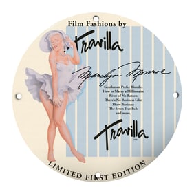 Iconic Marilyn Monroe Artwork: Film Fashions by Travilla - Limited First Edition Decor