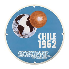 Vintage Chile 1962 World Football Championship Art: A Piece of Football History