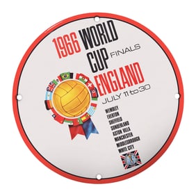 Vintage 1966 World Cup Finals Poster: Celebrate Football History in England