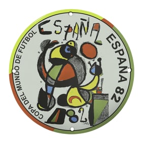 Authentic 1982 FIFA World Cup Spain Collectible with Iconic Artwork