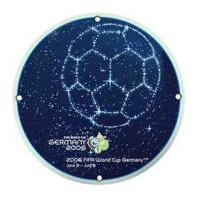 2006 FIFA World Cup Germany Collectible: Celestial Soccer Art with Starry Design