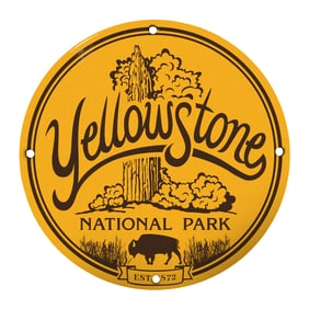 Discover the Iconic Yellowstone National Park Vintage Sign for Your Home D?cor
