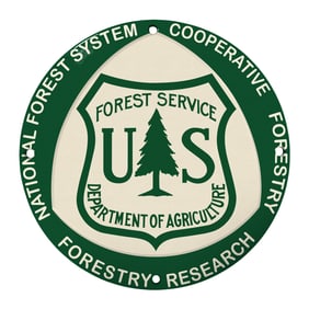 Authentic U.S. Forest Service Emblem for Eco-Friendly Enthusiasts and Collectors