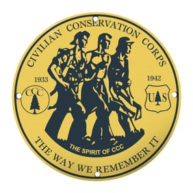 Celebrate the Legacy of the Civilian Conservation Corps with our Iconic Emblem