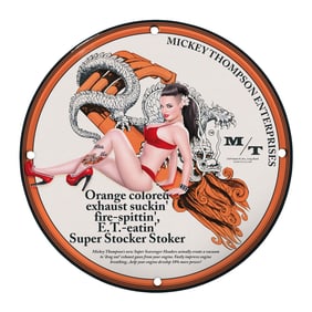 Mickey Thompson's Iconic Super Stocker Stoker: A Retro Automotive Art Piece