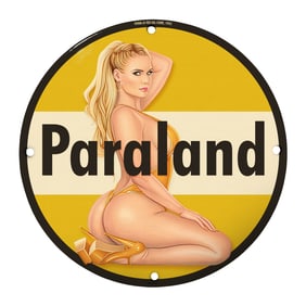 Vintage Pin-Up Art: A Nostalgic Tribute to Paraland Signage