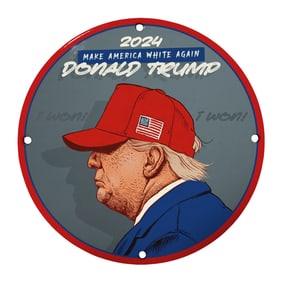2024 Donald Trump Campaign Sign: Make America Great Again