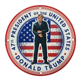 Commemorate the 47th President: Donald Trump Collectible Artwork