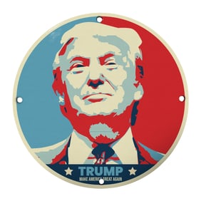Vintage Trump Wall Art - Make America Great Again Collector Piece