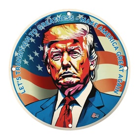 Collectible Political Artwork: Transition to Greatness - Make America Great Again