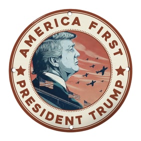 Embrace America First: Vintage Style President Trump Decor for Patriotic Homes