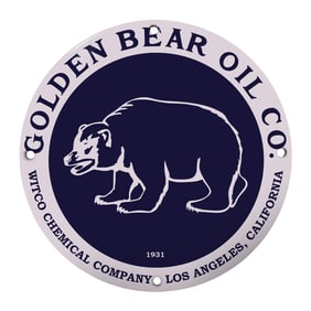 Golden Bear Oil Company Vintage Sign - A Collector's Dream for Oil & Gas Enthusiasts