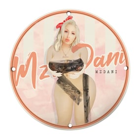 Unique Art Print Featuring MzDani: A Stylish and Bold Statement Piece