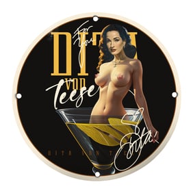 Dita Von Teese Signature Artwork ? Captivating Vintage Charm for Collectors