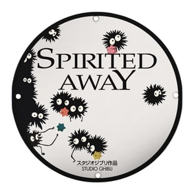 Charming 8" Spirited Away Porcelain Sign ? Studio Ghibli Collectible
