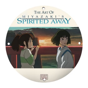 Celebrate Miyazaki's Masterpiece: Spirited Away 8" Porcelain Sign for Collectors