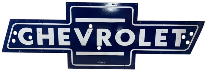 Classic Chevrolet Porcelain Neon Skin Sign ? Iconic Vintage Aesthetic