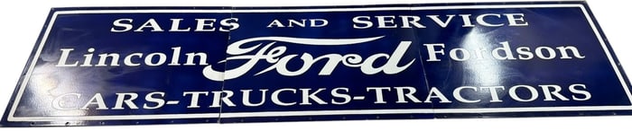 Lincoln Ford Vintage Neon Skin Three Piece Sign - Automotive Sales and Service Marketing