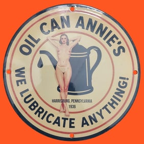 Vintage Steel Horse Syndicate Porcelain Sign - Classic Motorcycle Art Piece