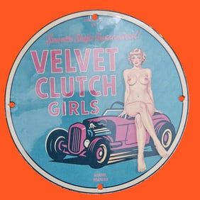 Vintage Copperhead Carburetors Porcelain Sign: Iconic Automotive Memorabilia