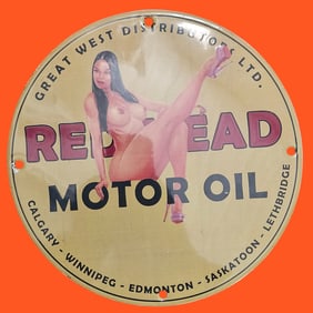 Rare 1956 Ford Marilyn Monroe Porcelain Sign - Collector's Dream Item