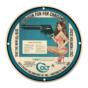 Vintage-Inspired Porcelain Pin-Up Girl Sign ? Unique 8-Inch Collector's Item