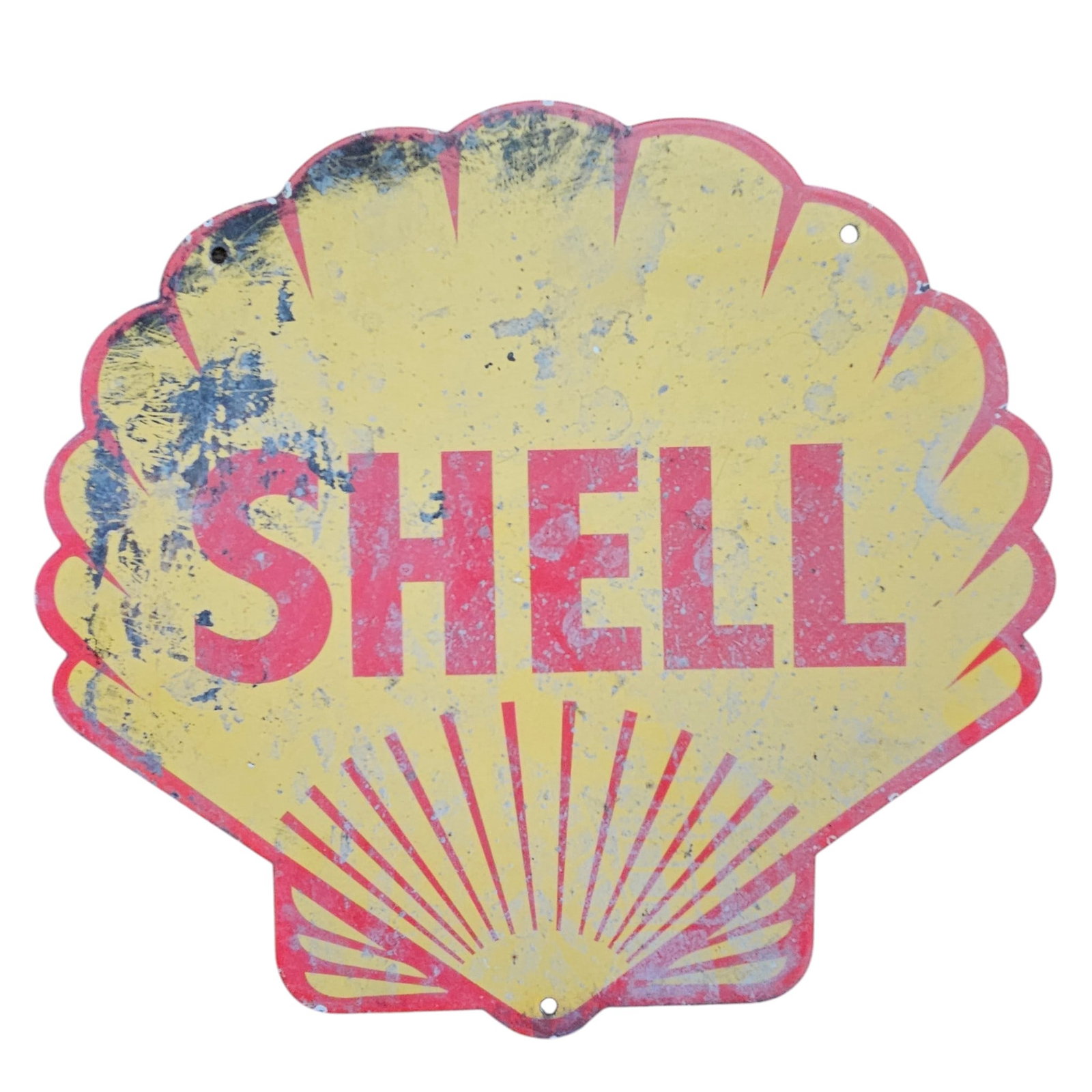 Vintage Shell Oil Porcelain Sign - Classic Advertising Memorabilia for Collectors (1 of 2)