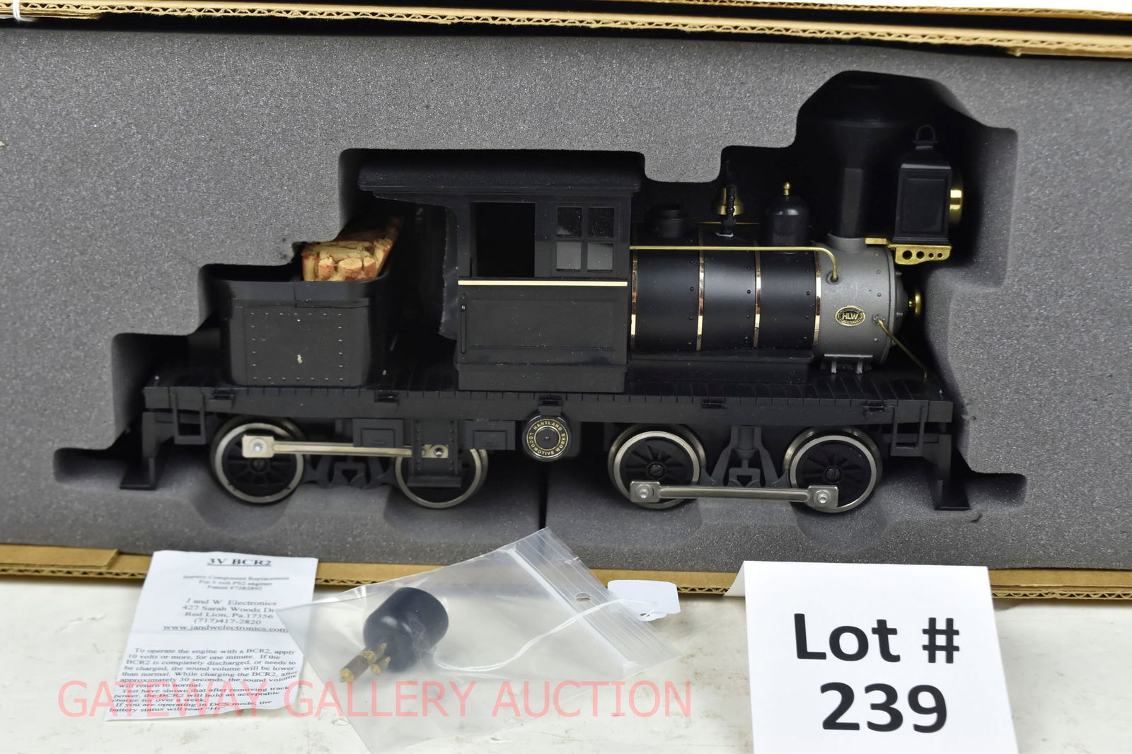 Hartland Locomotive Works:: 9604 Big John 0-4-4-0 Undecorated G Scale Locomotive OB