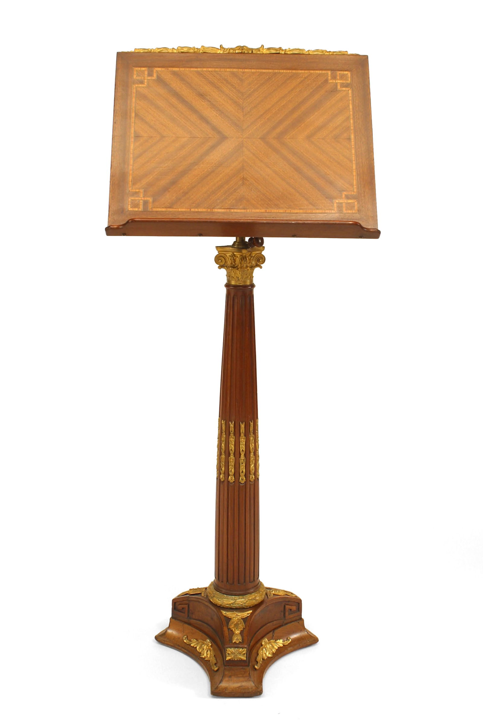 French Louis XVI Style Mahogany Duet Music Stand (1 of 6)