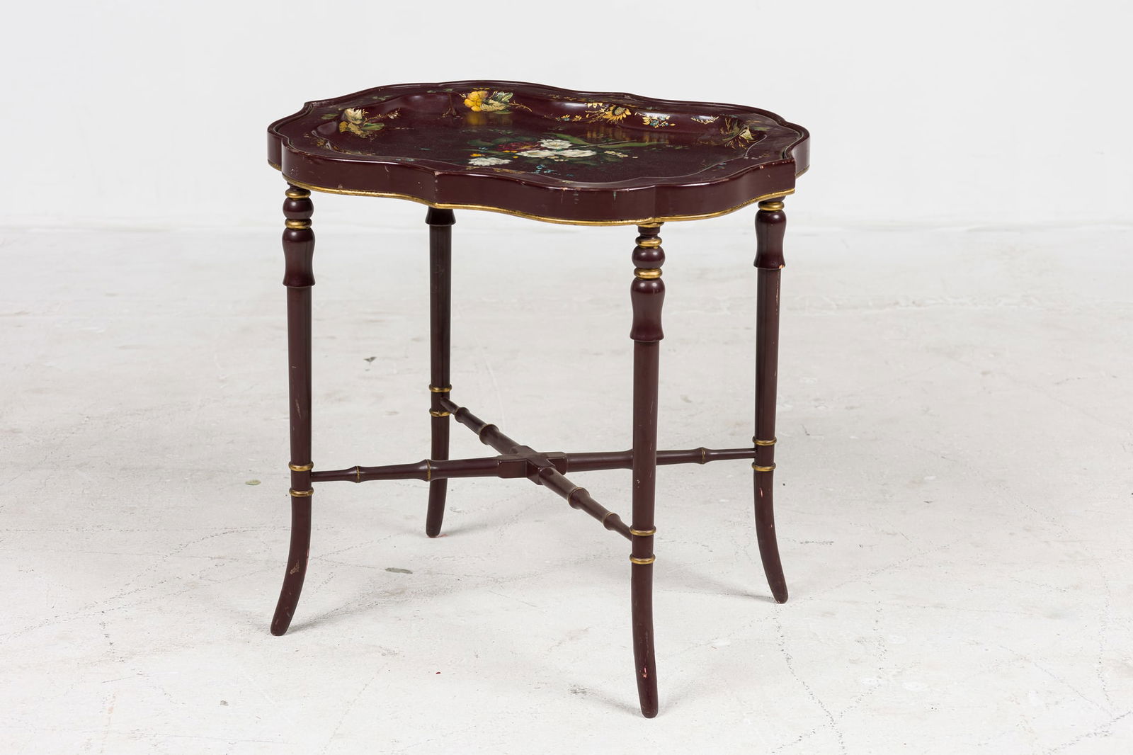 English Victorian Japanned Tray Top Table (1 of 16)