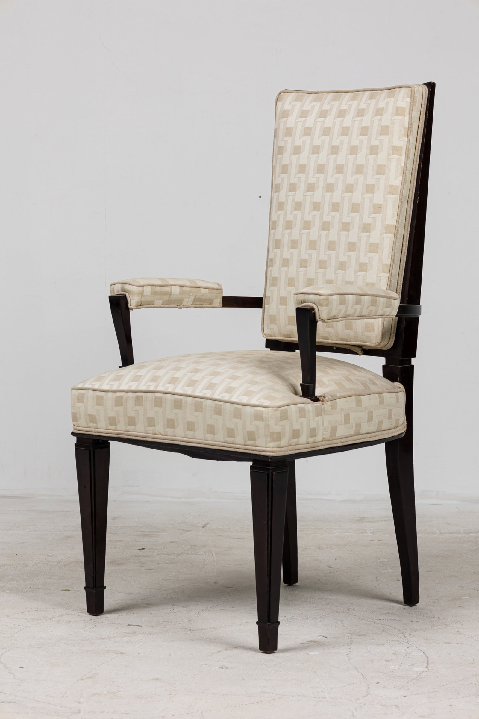 French Art Deco High Back Fauteuil, attr. Dominque (1 of 14)